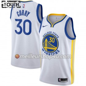 Maillot Basket Enfant Golden State Warriors Stephen Curry 30 2019-20 Nike Association Edition Swingman